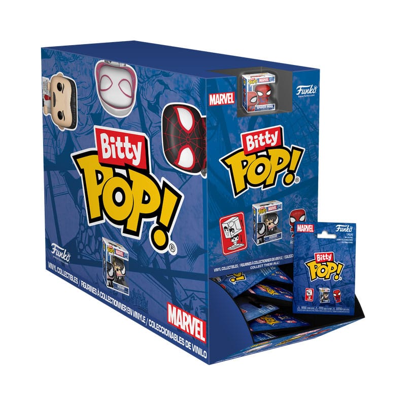 Spider-Man Bitty POP! Vinyl Figure Display (32) PDQ 2,5 cm