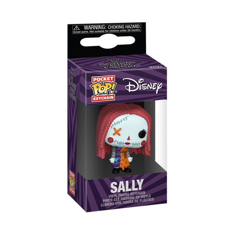 Nightmare before Christmas POP! Vinyl Keychains 4 cm Patchwork - Sally Display (12)