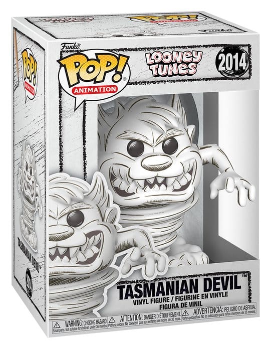 Looney Tunes POP! Animation Vinyl Figure Taz 9 cm
