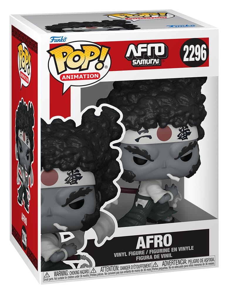 Afro Samurai POP! Animation Vinyl Figure Afro Samurai 9 cm