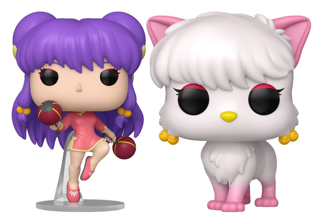 Ranma 1/2 POP! Animation Vinyl Figure Shampoo w/CH 9 cm Assortment (6)