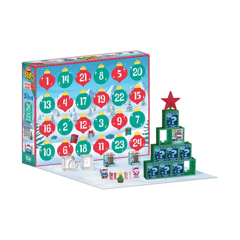 Disney Pocket POP! 13 Day Advent Calendar Countdown Stitch Holiday