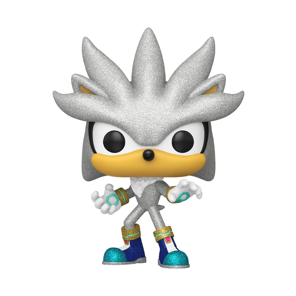 Sonic The Hedgehog POP! Games Vinyl Figure Silver The Hedgehog (FL) 9 cm