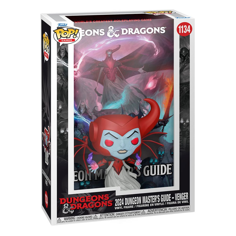 Dungeons & Dragons POP! Book Cover Vinyl Figure 2024 Dungeon Master's Guide - Venger 9 cm