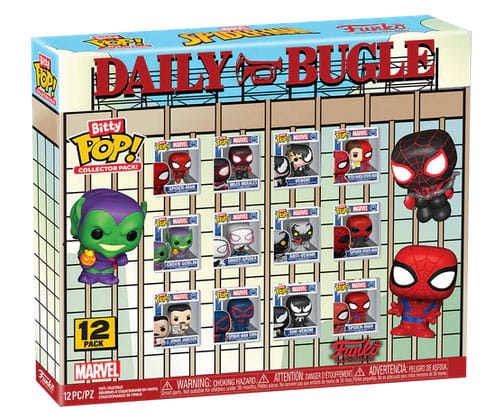 Spider-Man Bitty POP! Vinyl Figure  Multipack 2,5 cm Display (12)
