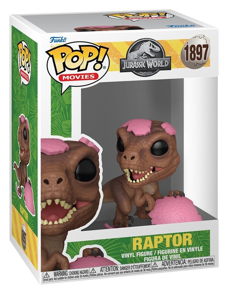 Jurassic Park POP! Movies Vinyl Figure SPRG- Raptor 9 cm