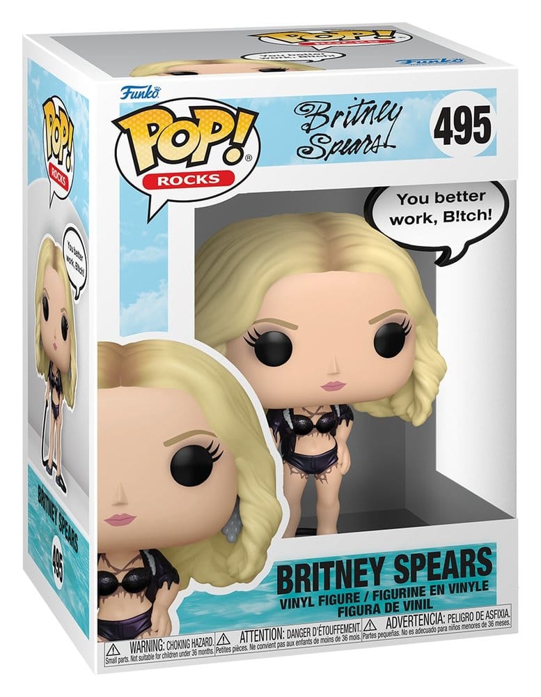 Britney Spears POP! Sayings Vinyl Figure You Better Work 9 cm
