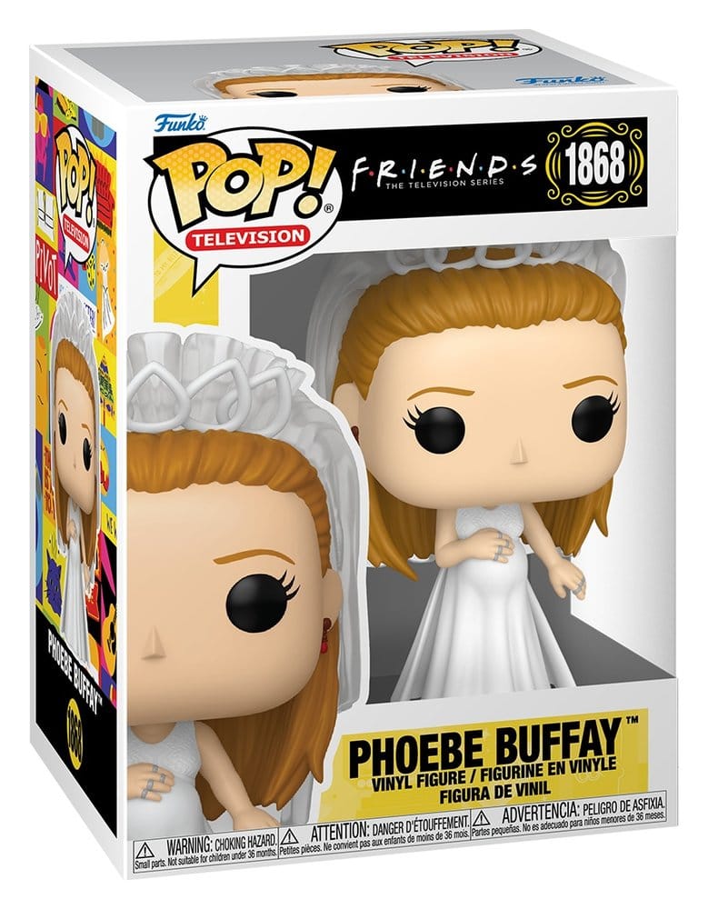 Friends POP! TV Vinyl Figure Phoebe Buffay (Wedding Dress) 9 cm