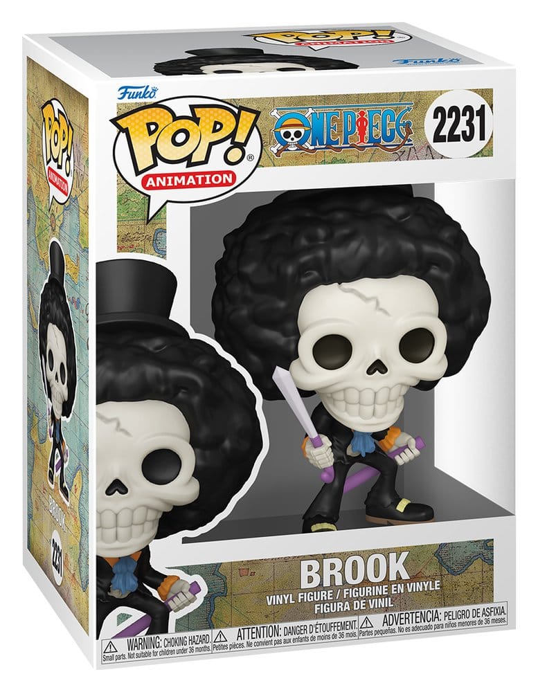 One Piece POP! Animation Vinyl Figure Brook (Refresh) 9 cm