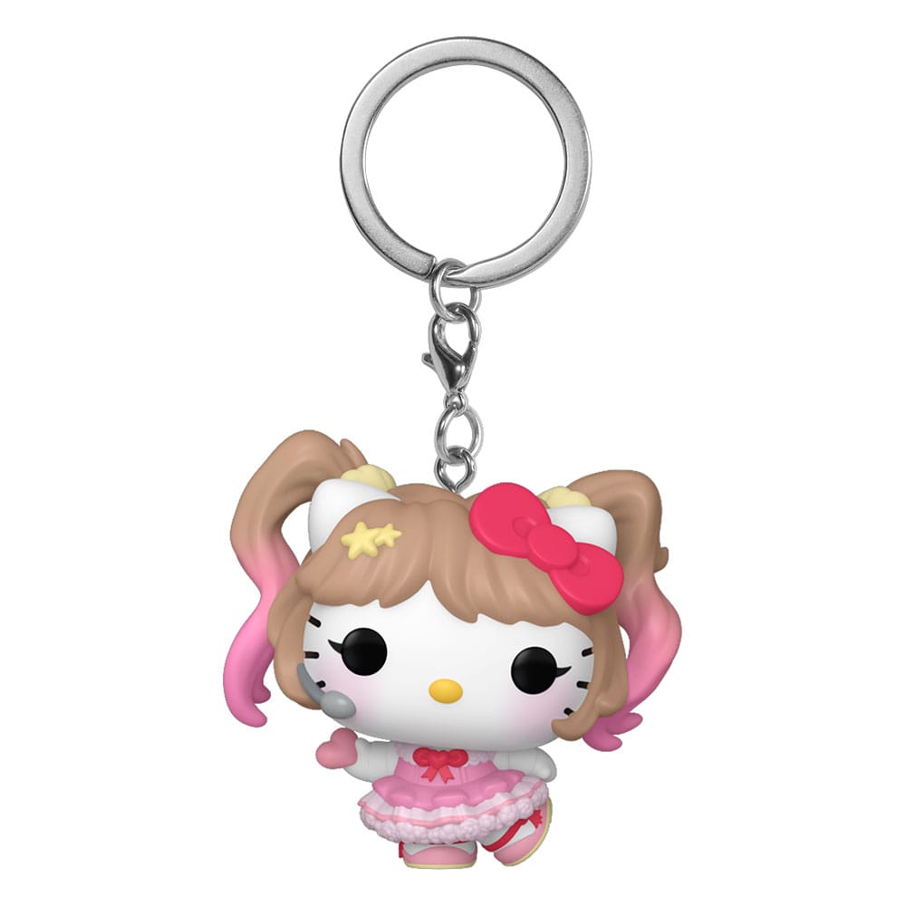 Hello Kitty and Friends POP! Vinyl Keychains 4 cm Hello Kitty (K-Pop Outfit) Display (12)