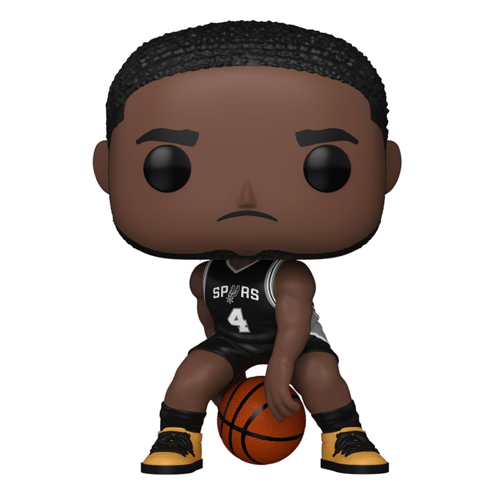 NBA POP! Basketball Vinyl Figure San Antonio Spurs: De'Aaron Fox (2025 Icon Edition Uniform) 9 cm