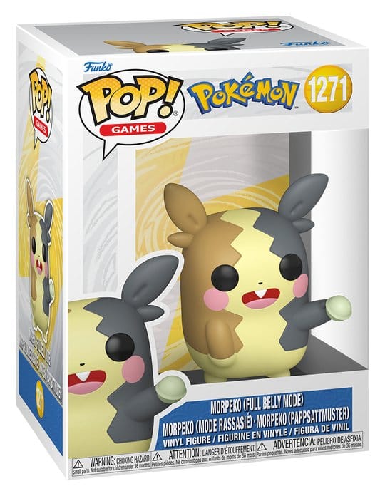 Pokémon POP! Games Vinyl Figure Morpeko(Full Belly) 9 cm