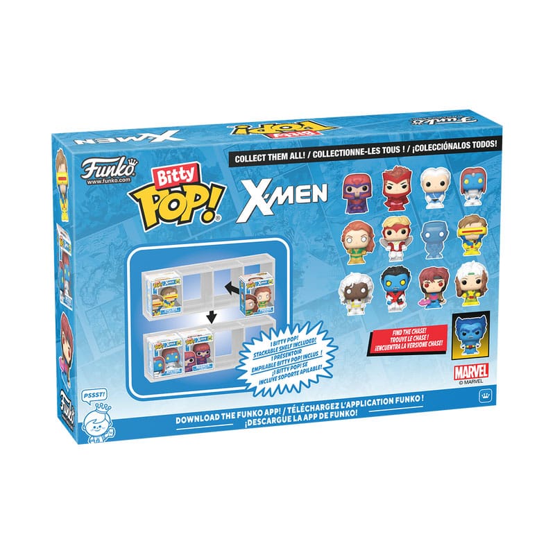 X-Men Bitty POP! Vinyl Figure 4-Pack Gambit 2,5 cm