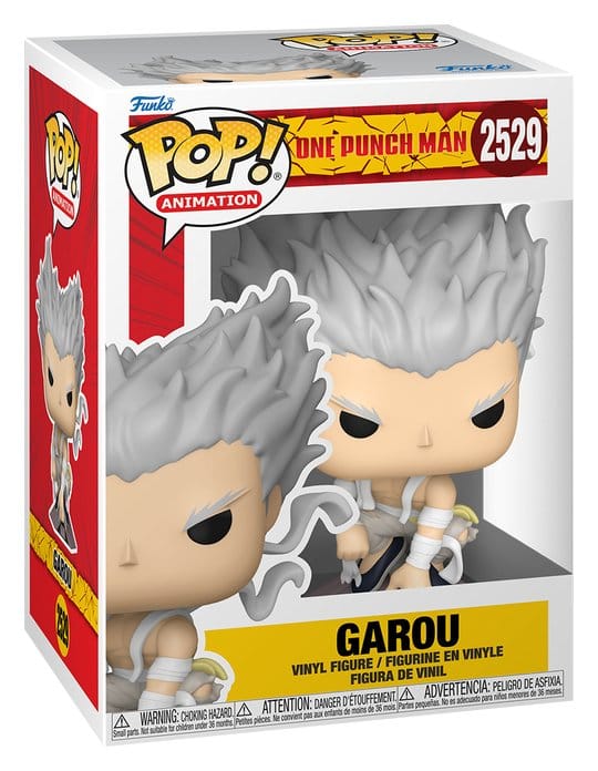 One Punch Man POP! Animation Vinyl Figures Garou w/Chase 9 cm Assortment (6)