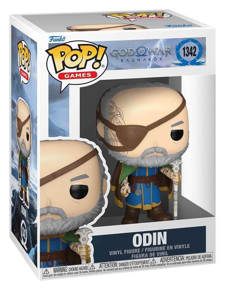 God of War Ragnarök POP! Games Vinyl Figure Odin 9 cm