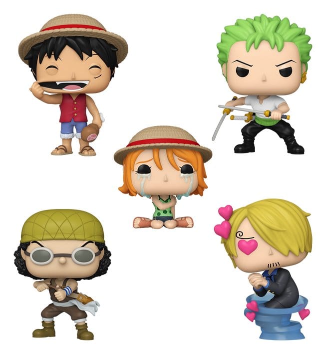 One Piece POP! Vinyl Figure 5-Pack Black Friday Bundle 9 cm