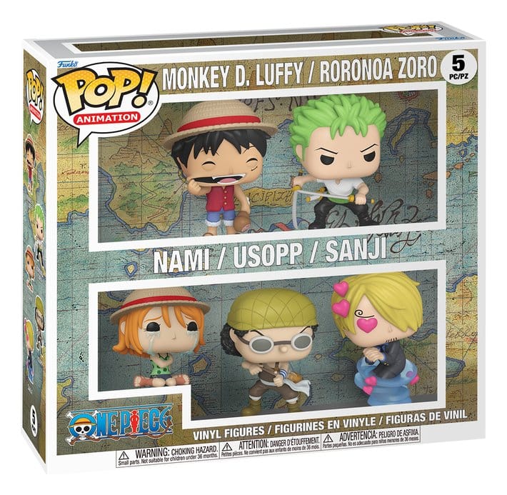 One Piece POP! Vinyl Figure 5-Pack Black Friday Bundle 9 cm