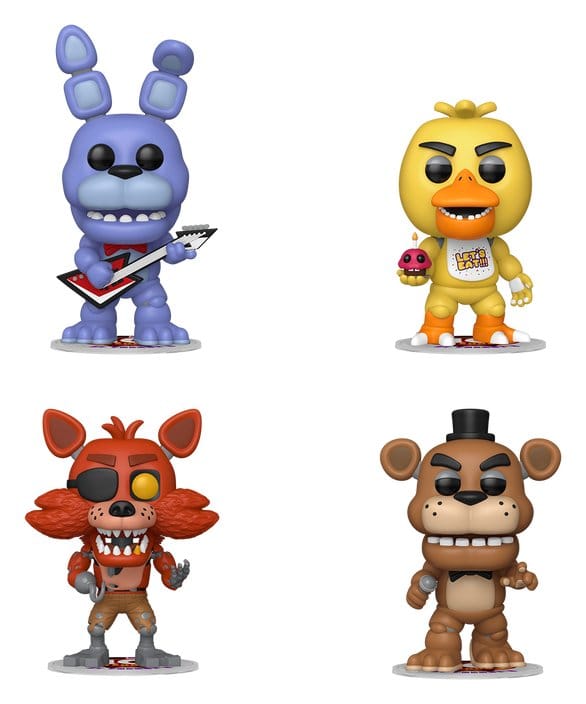 Five Nights at Freddy's POP! Vinyl Figures 4-Pack Bundle 9 cm