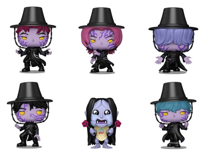 KPop Demon Hunters POP! Vinyl Figures 6pcPDQBox 9 cm Blind Box Assortment (6)