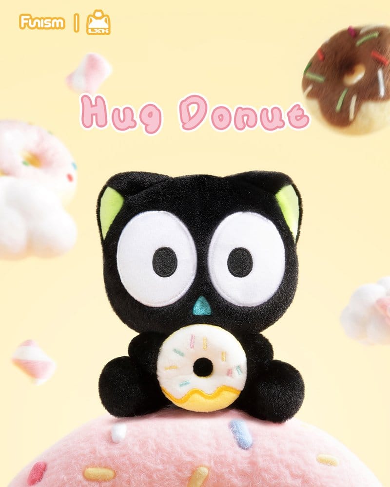 Luo Xiaohei Hug Series Plush Keyring Blind Box Display (6)