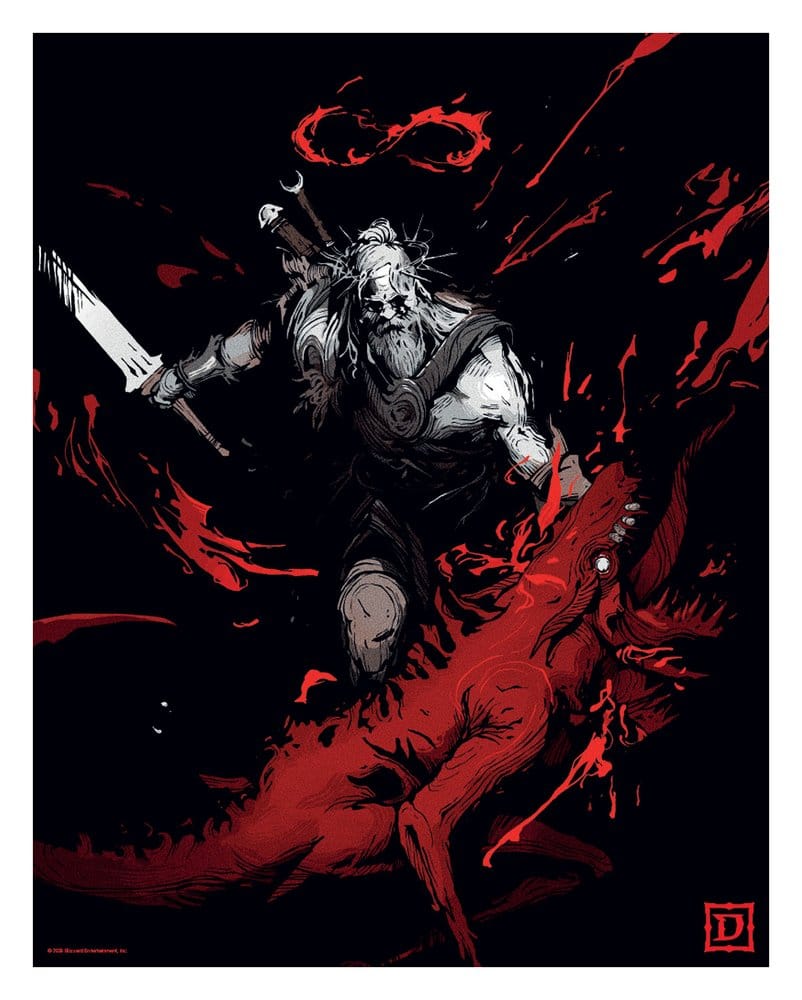 Diablo Art Print Set of Five Limited Edition 36 x 28 cm