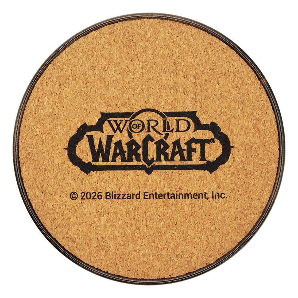 World of Warcraft Coaster 4-Pack Printed Metal