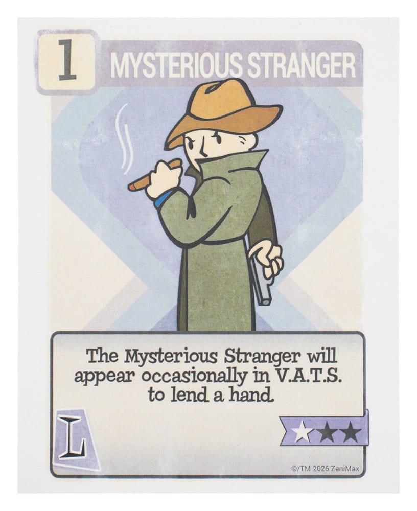 Fallout Ingot Pip-Boy Limited Edition Lenticular Mysterious Stranger Variant