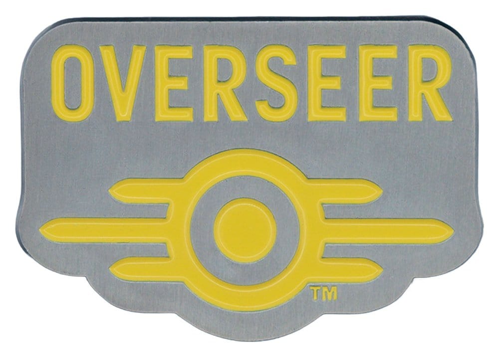 Fallout Vault-Tec Overseer Lanyard & Pin Badge Set