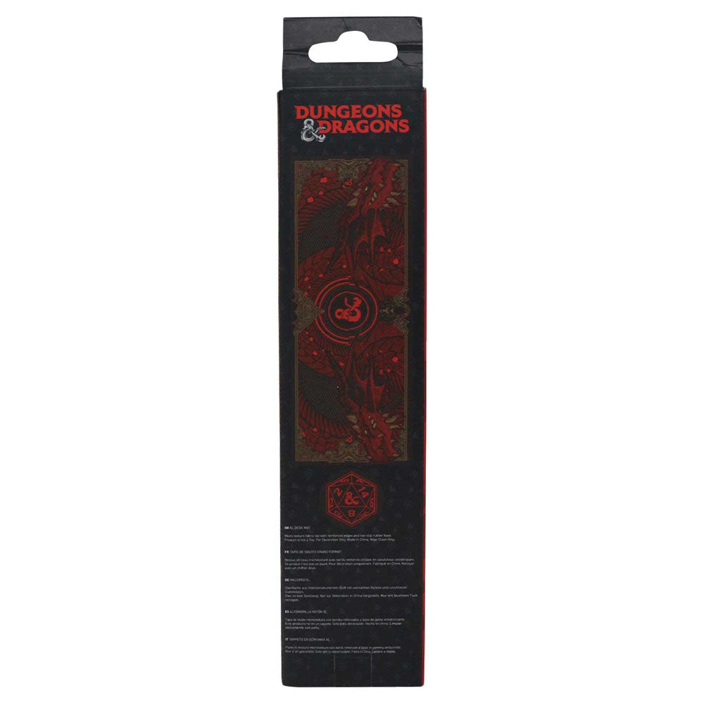 Dungeons &amp; Dragons Schreibtischunterlage und Untersetzer-Set mit Grafik