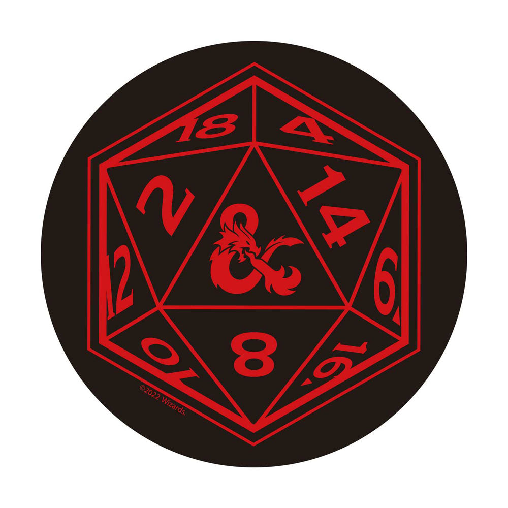 Dungeons &amp; Dragons Schreibtischunterlage und Untersetzer-Set mit Grafik