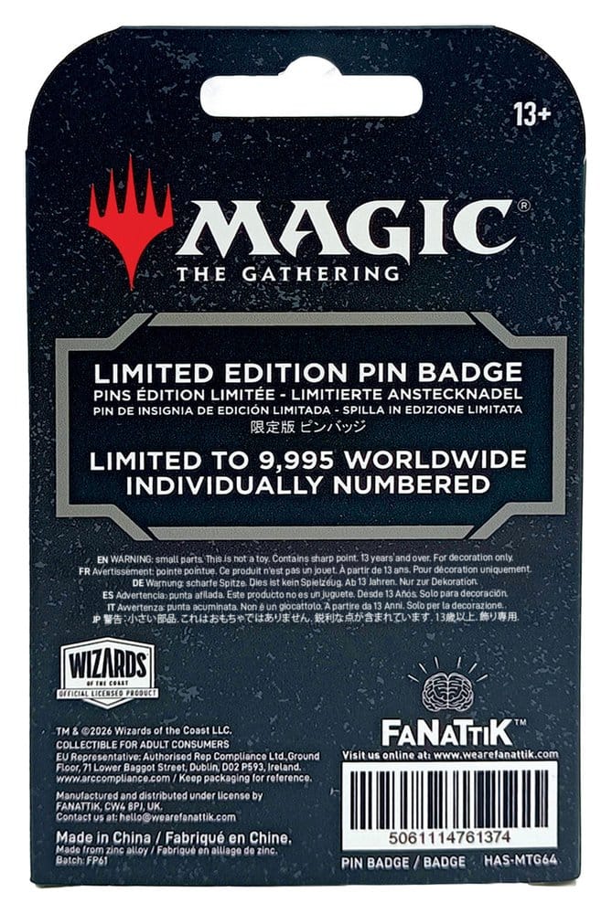 Magic: The Gathering Pin Badge Planeswalker Limited Edition