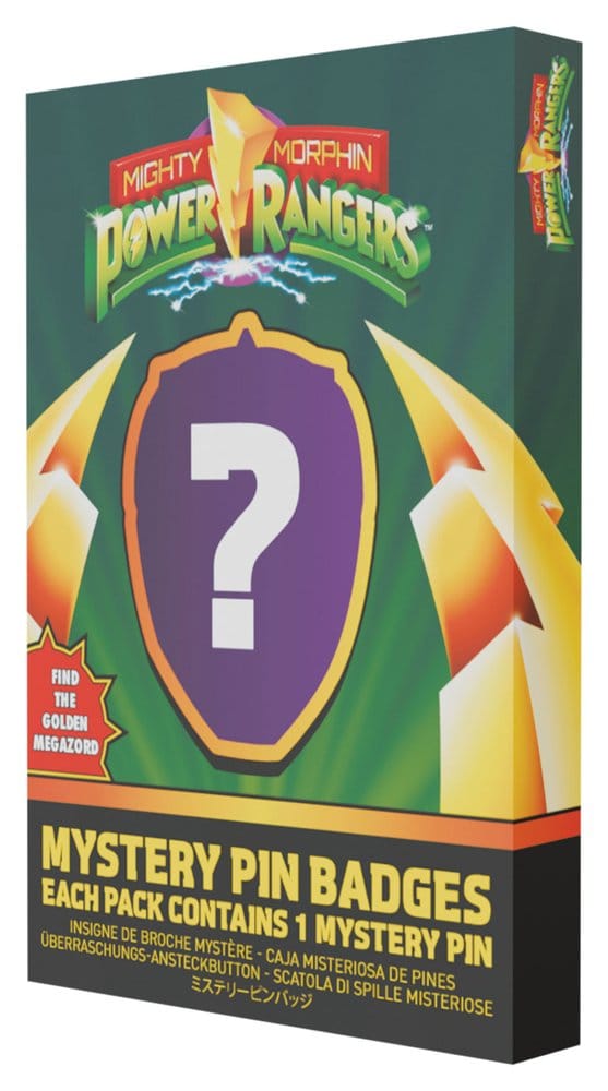 Power Rangers Mystery Pin Badges Blind Box Assortment (12)