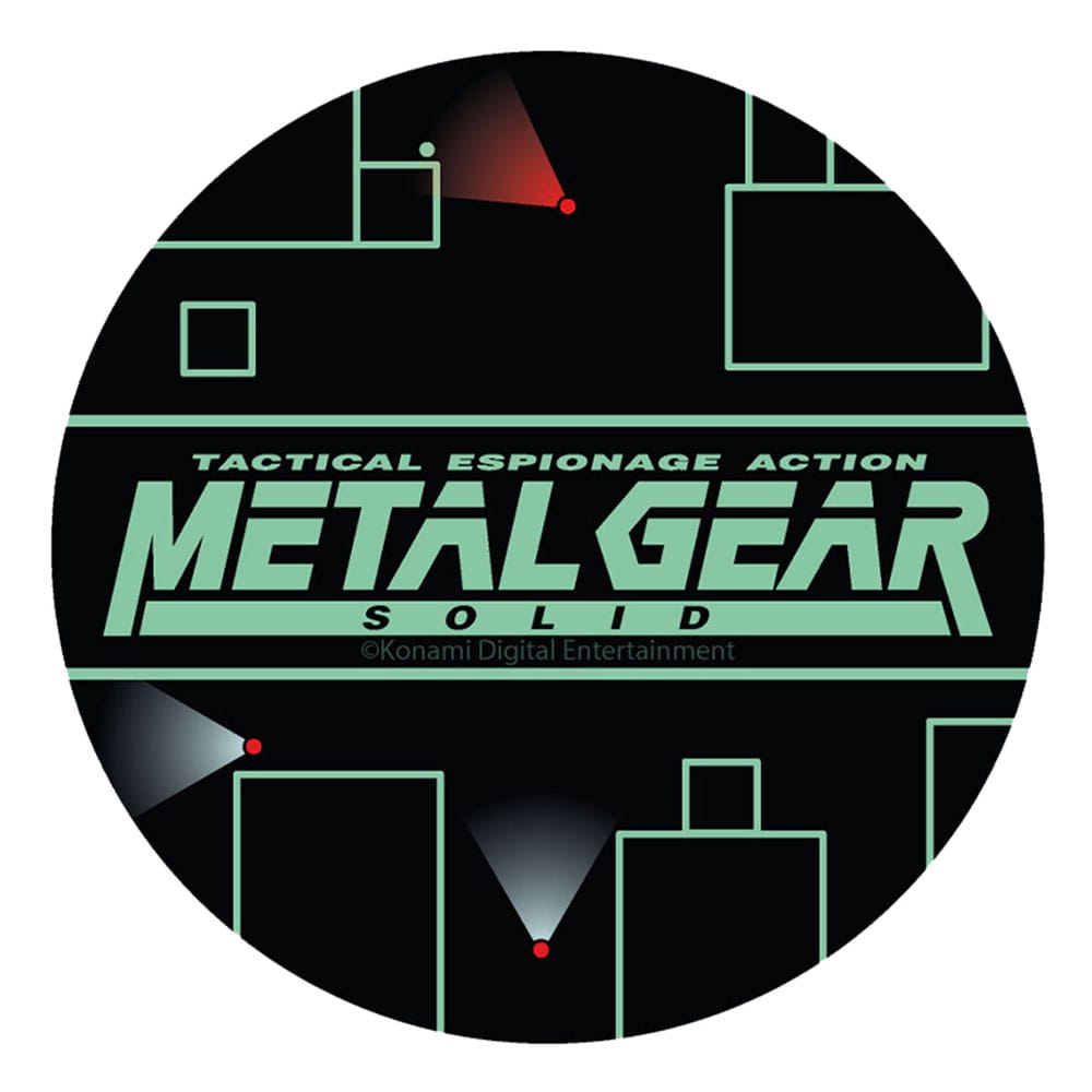 Metal Gear Solid Schreibtischunterlage und Untersetzer-Set Solid Snake x Raiden Limited Edition