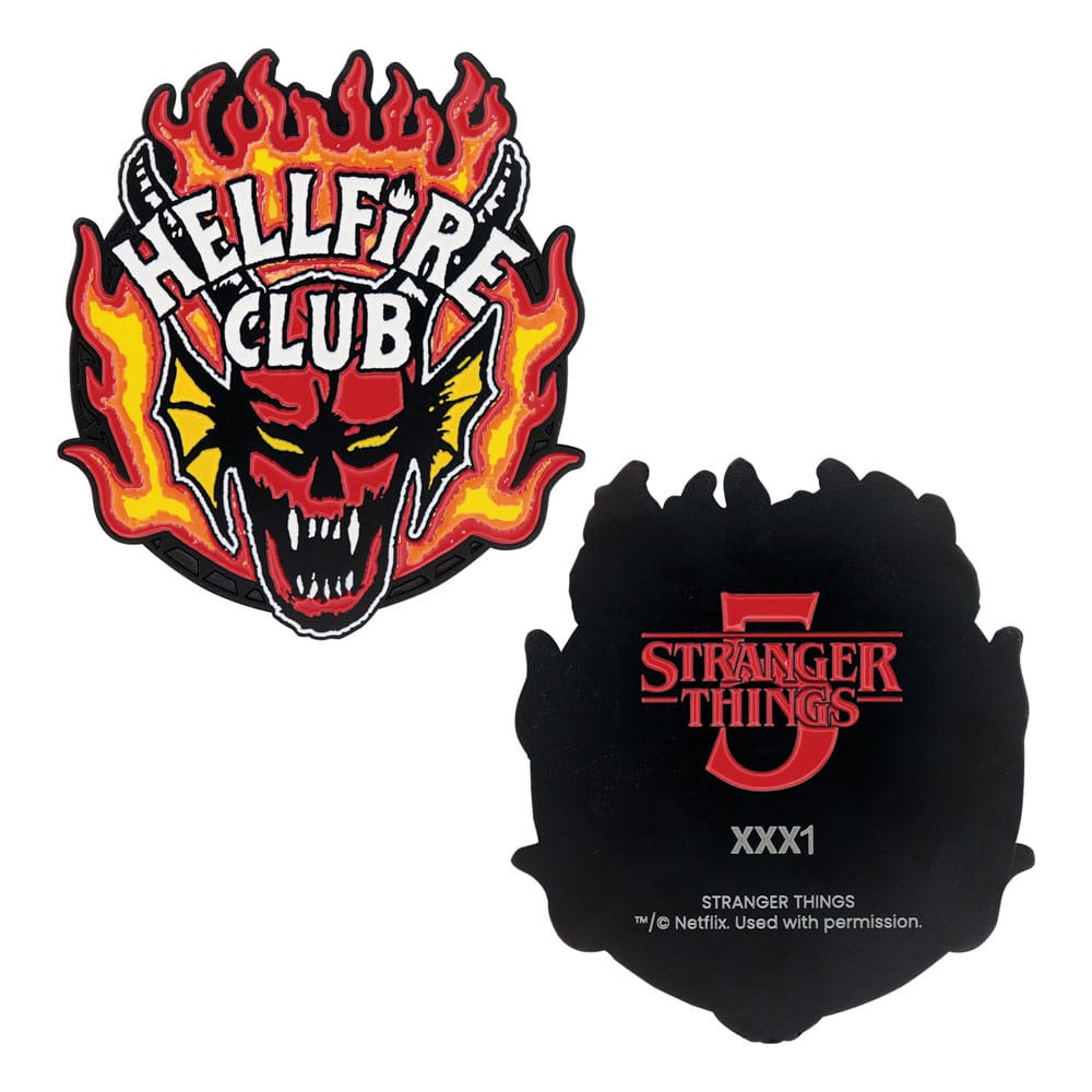 Stranger Things Medallion Hellfire Club Limited Edition