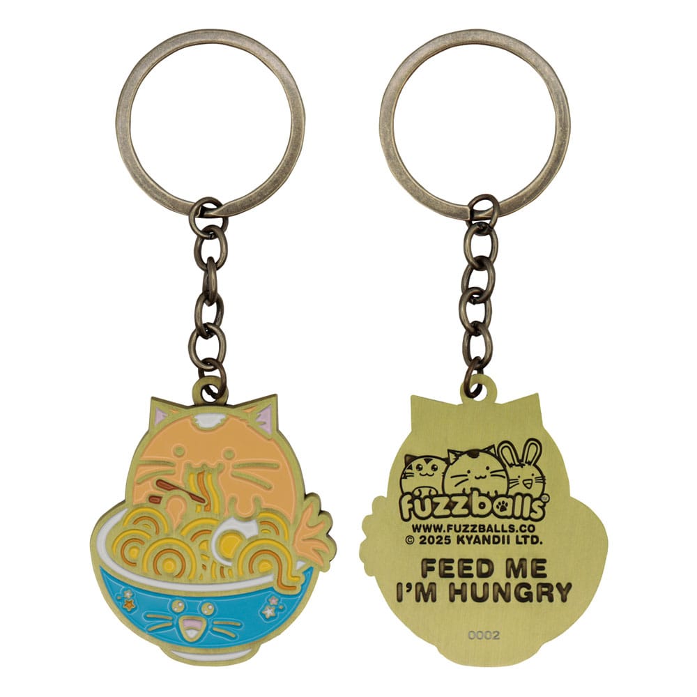 Fuzzballs Keychain Whiskey Noodles Limited Edition