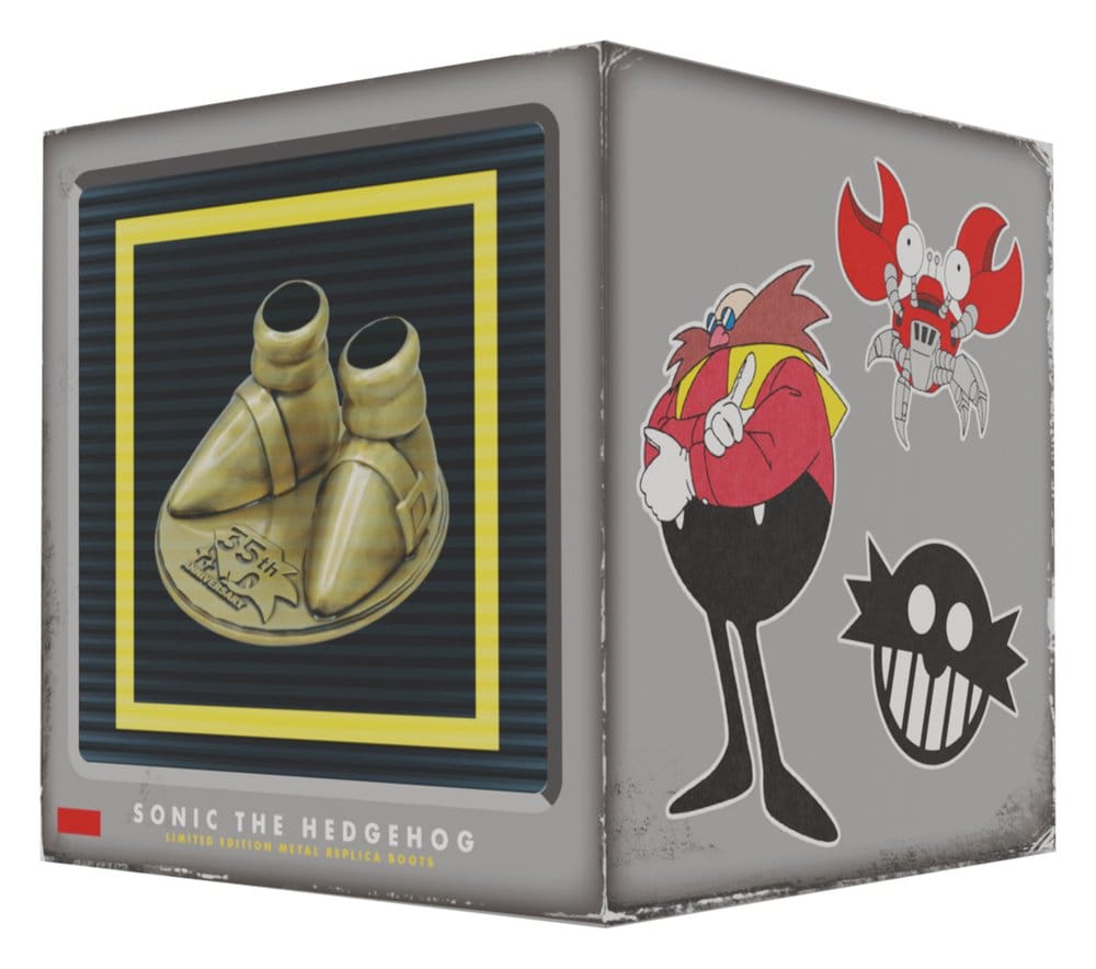 Sonic the Hedgehog Replica 35th Anniversary Metal Boot Limited Edition
