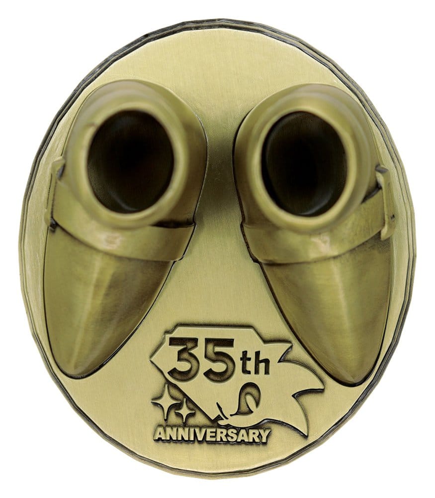 Sonic the Hedgehog Replica 35th Anniversary Metal Boot Limited Edition