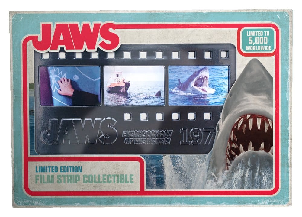 Jaws Ingot Metal Film Strip Collectible Limited Edition