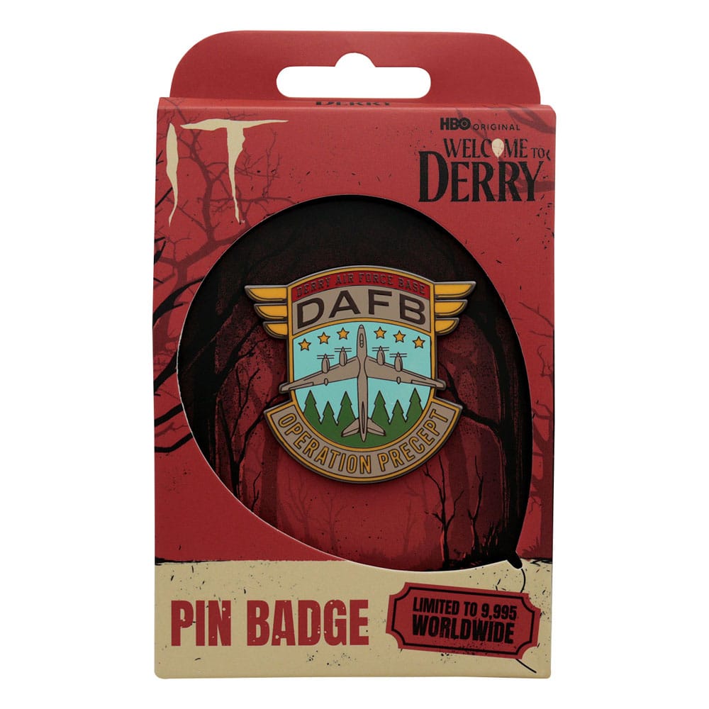It Pin Badge IT: Welcome to Derry DAFB Limited Edition