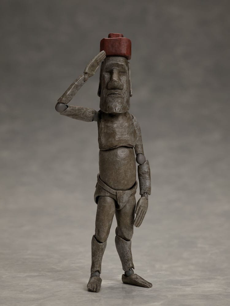 The Table Museum Figma Action Figure Moai 14 cm
