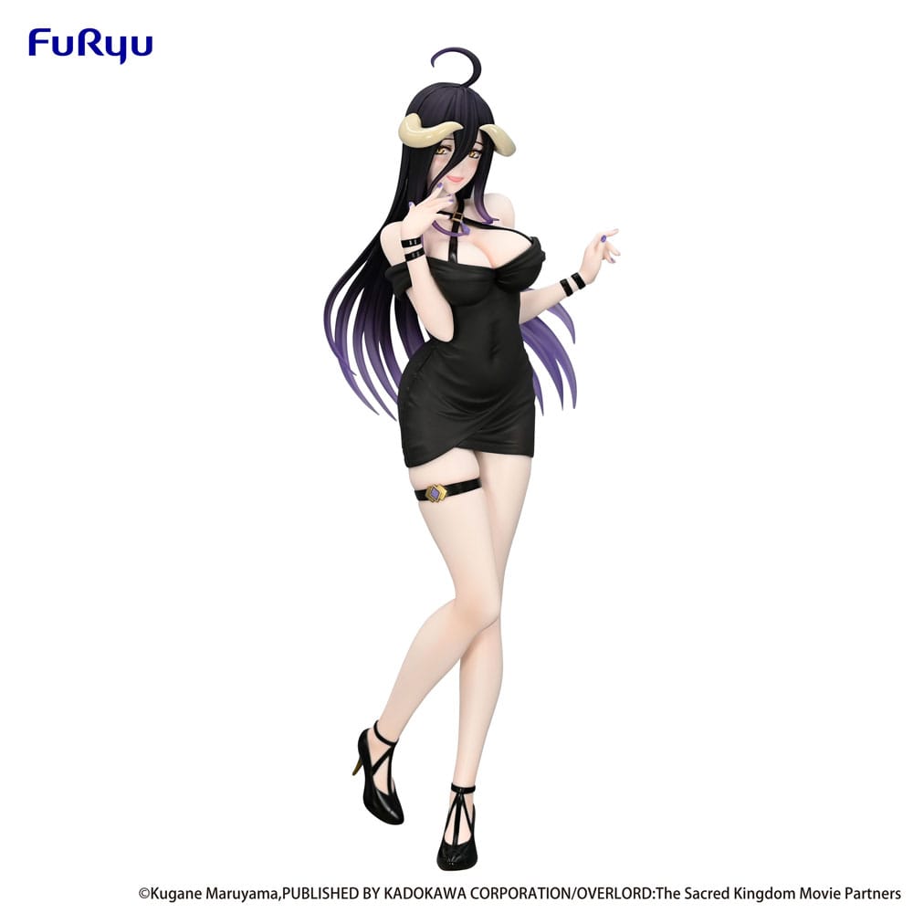 Overlord Trio-Try-iT PVC Statue Albedo Mini Dress Ver. 21 cm