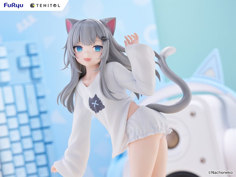 VTuber Tenitol Tall PVC Statue Nachoneko 30 cm