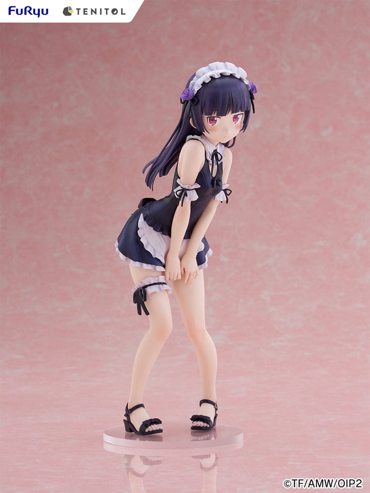 Ore no Imouto ga Konna ni Kawaii Wake ga Nai. Tenitol Tall PVC Statue Kuroneko Swimsuits Maid Ver. 27 cm