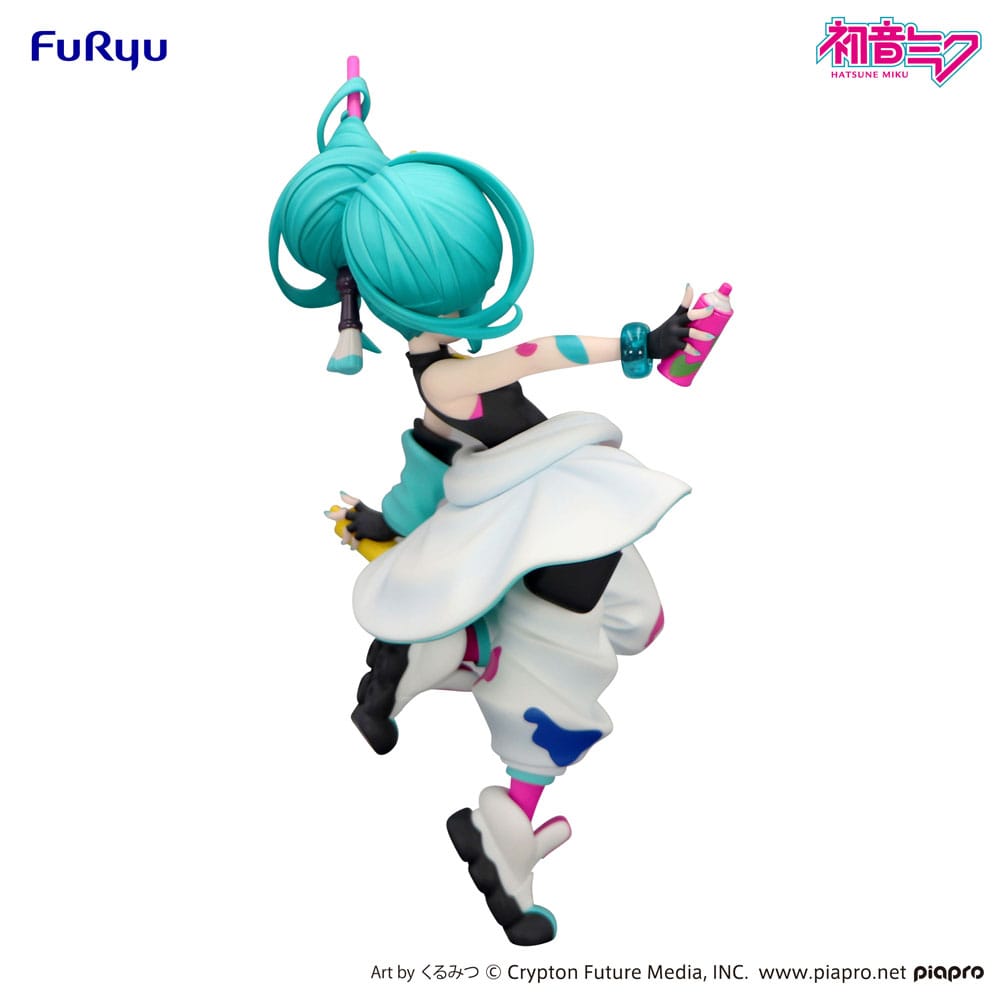 Hatsune Miku Trio-Try-iT PVC Statue Miku Paint Girl 19 cm
