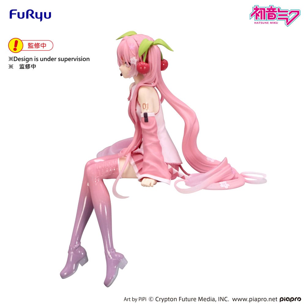 Hatsune Miku Noodle Stopper PVC Statue Sakura Miku 2026 14 cm