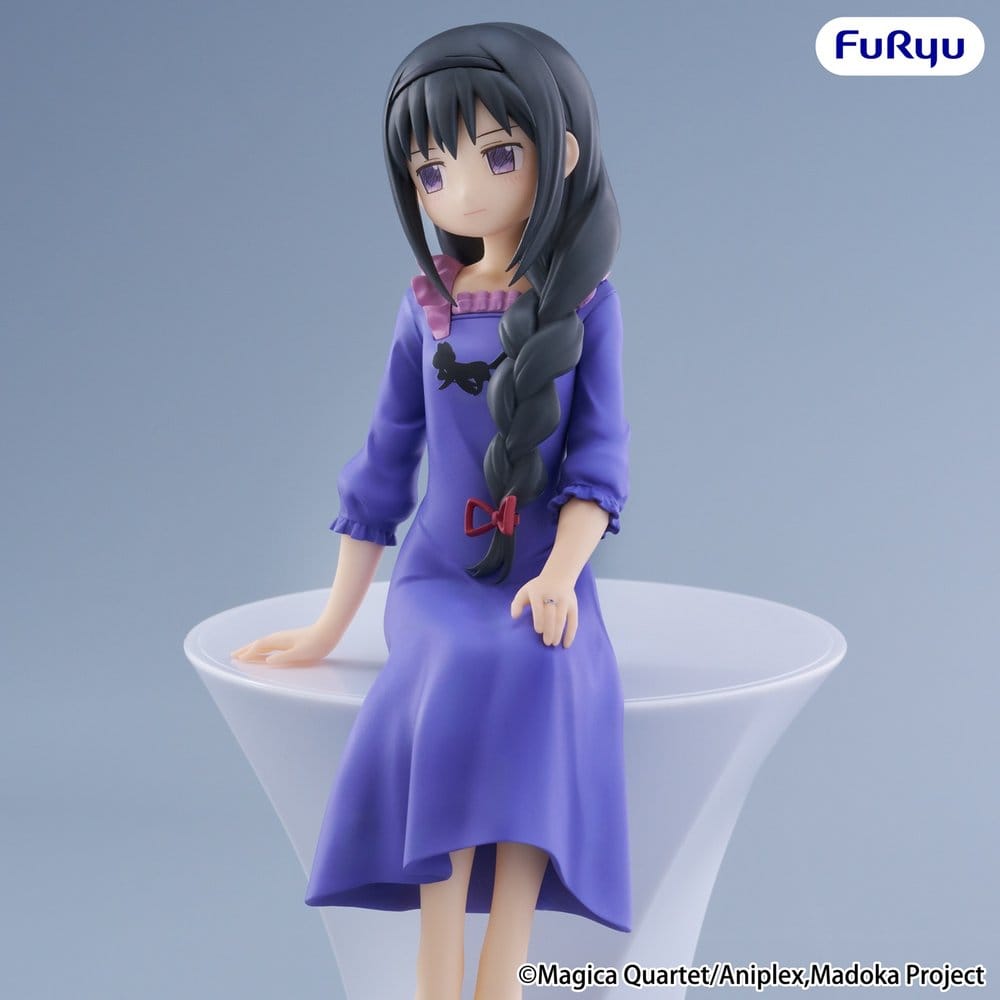 Puella Magi Madoka Magica PVC Figure Noodle Stopper -Homura Akemi- 15 cm