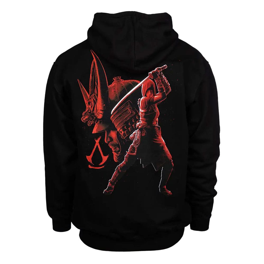 Assassin´s Creed Shadows Hooded Sweater Red & Black Size S