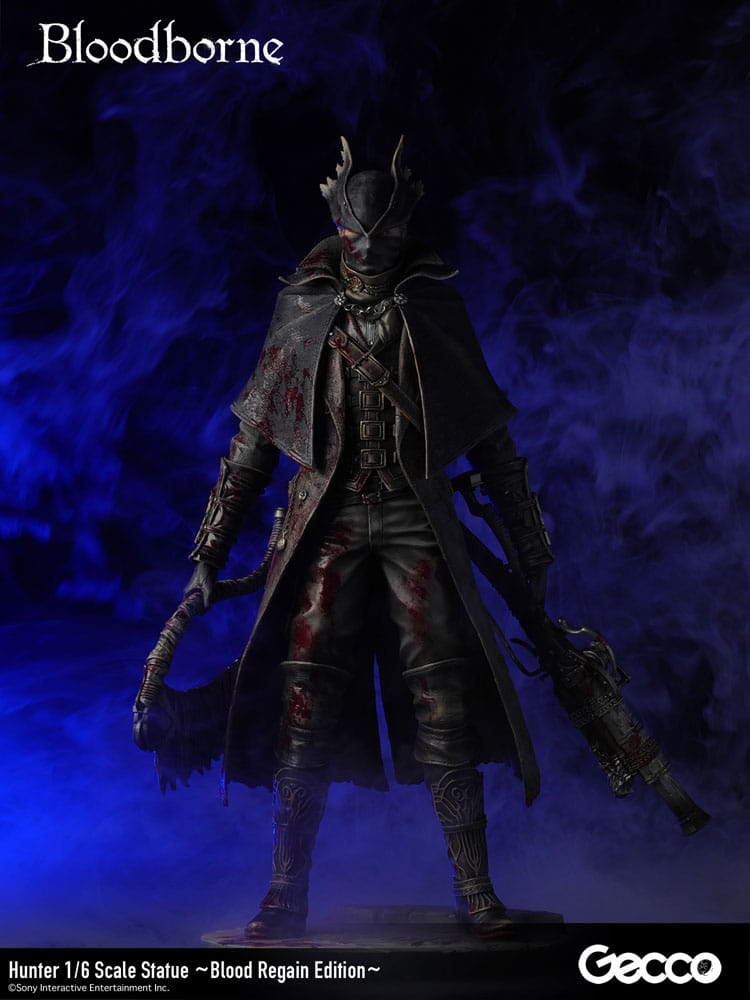 Bloodborne The Old Hunters PVC Statue 1/6 Hunter Blood Regain Edition 32 cm