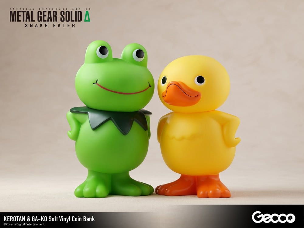 Metal Gear Solid ?: Snake Eater Soft Vinyl Bank Kerotan 21 cm