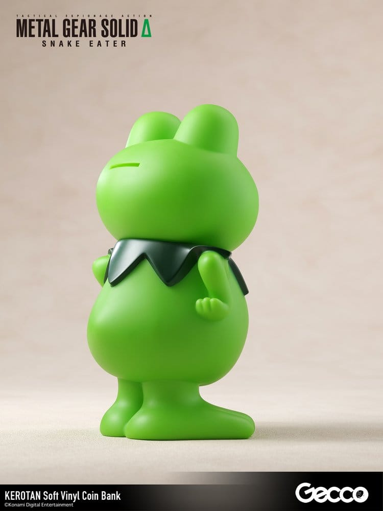 Metal Gear Solid ?: Snake Eater Soft Vinyl Bank Kerotan 21 cm